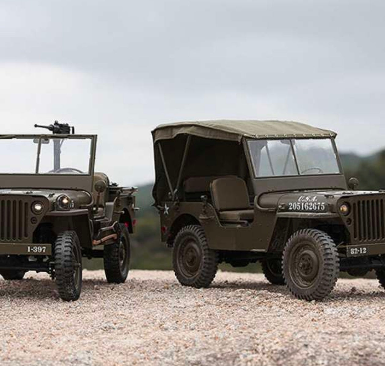 ROCHOBBY 1/6 1941 Military MB Scaler RTR – Ultra-Realistic WWII RC Jeep