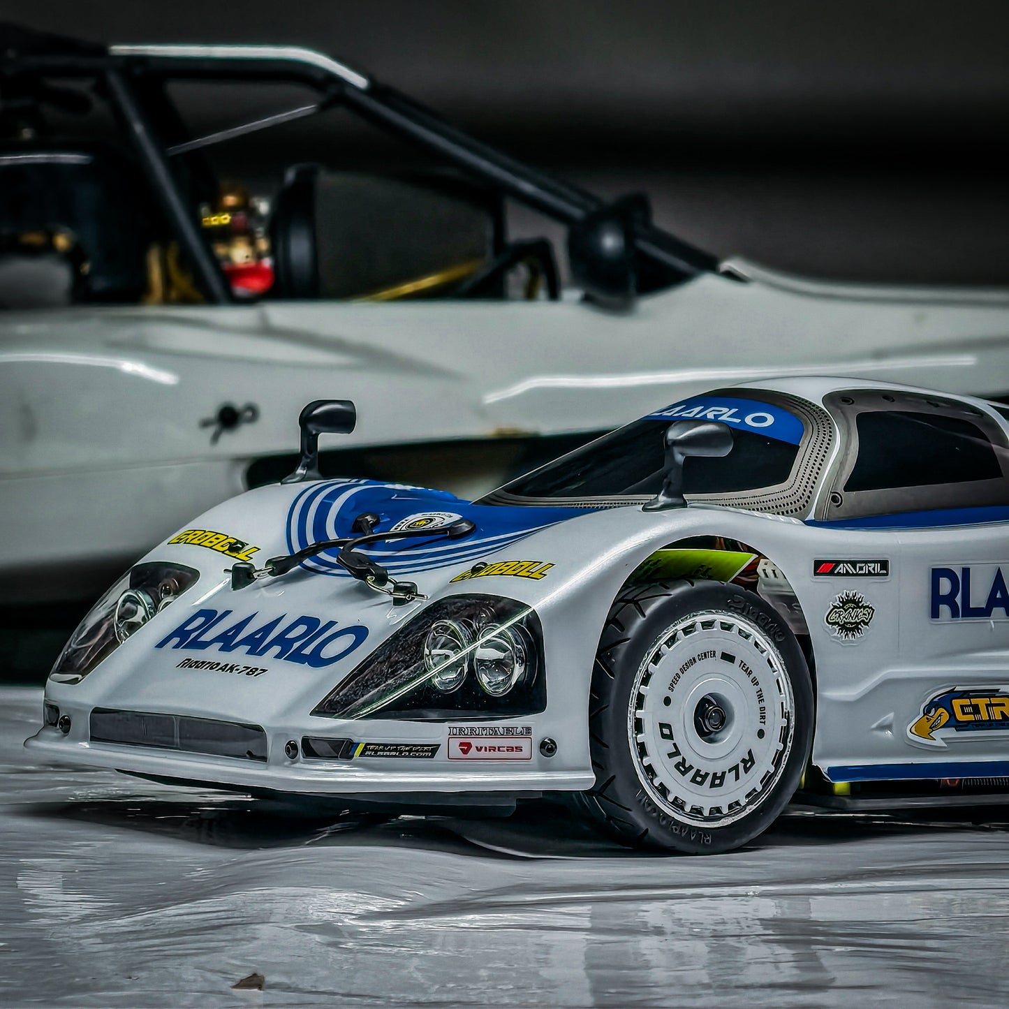 Rlaarlo 1/10 AK-787 Dual Motor RTR Standon – High-Speed On-Road Racing Car