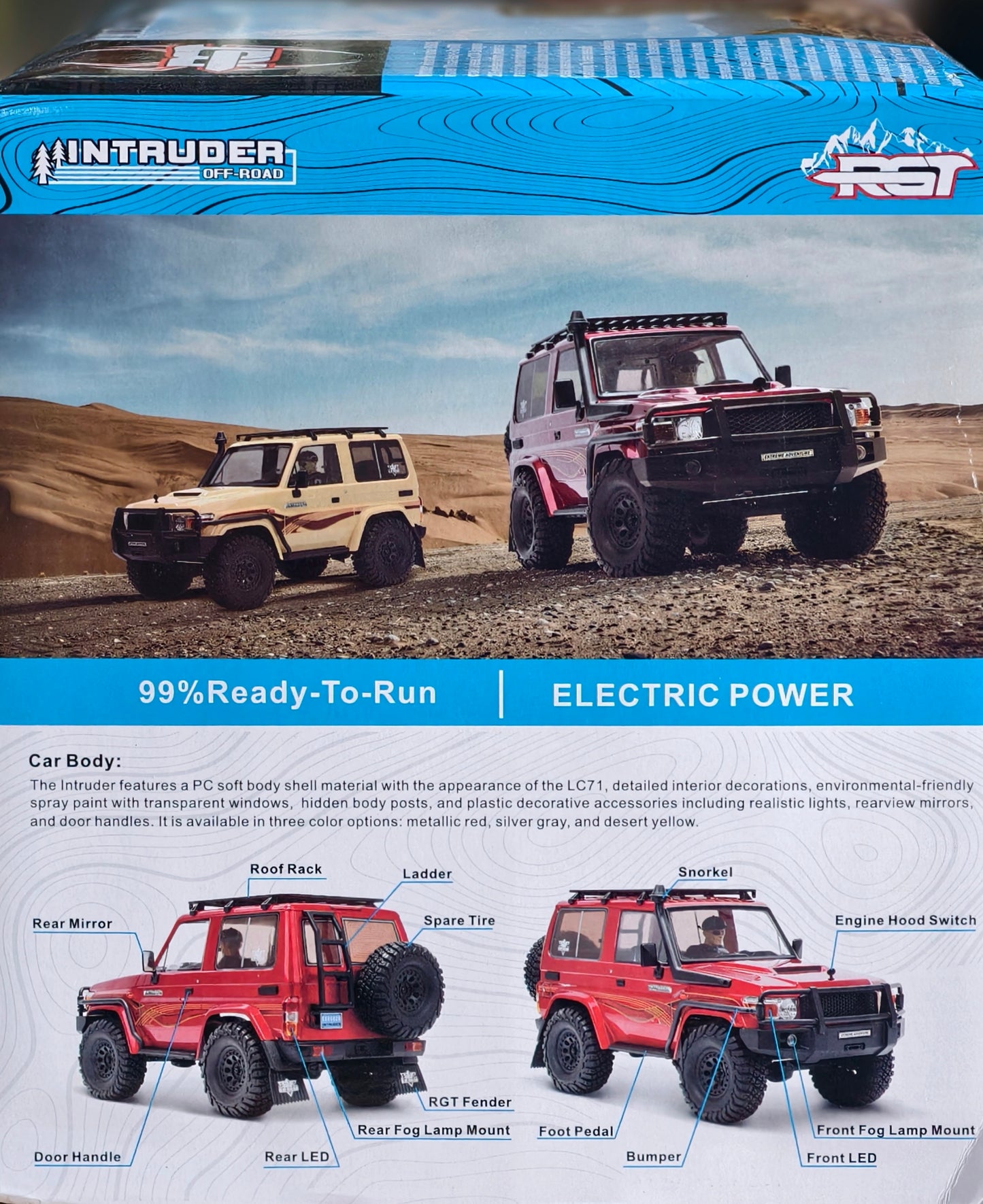 Rgt Rock crawler 1/10 scale