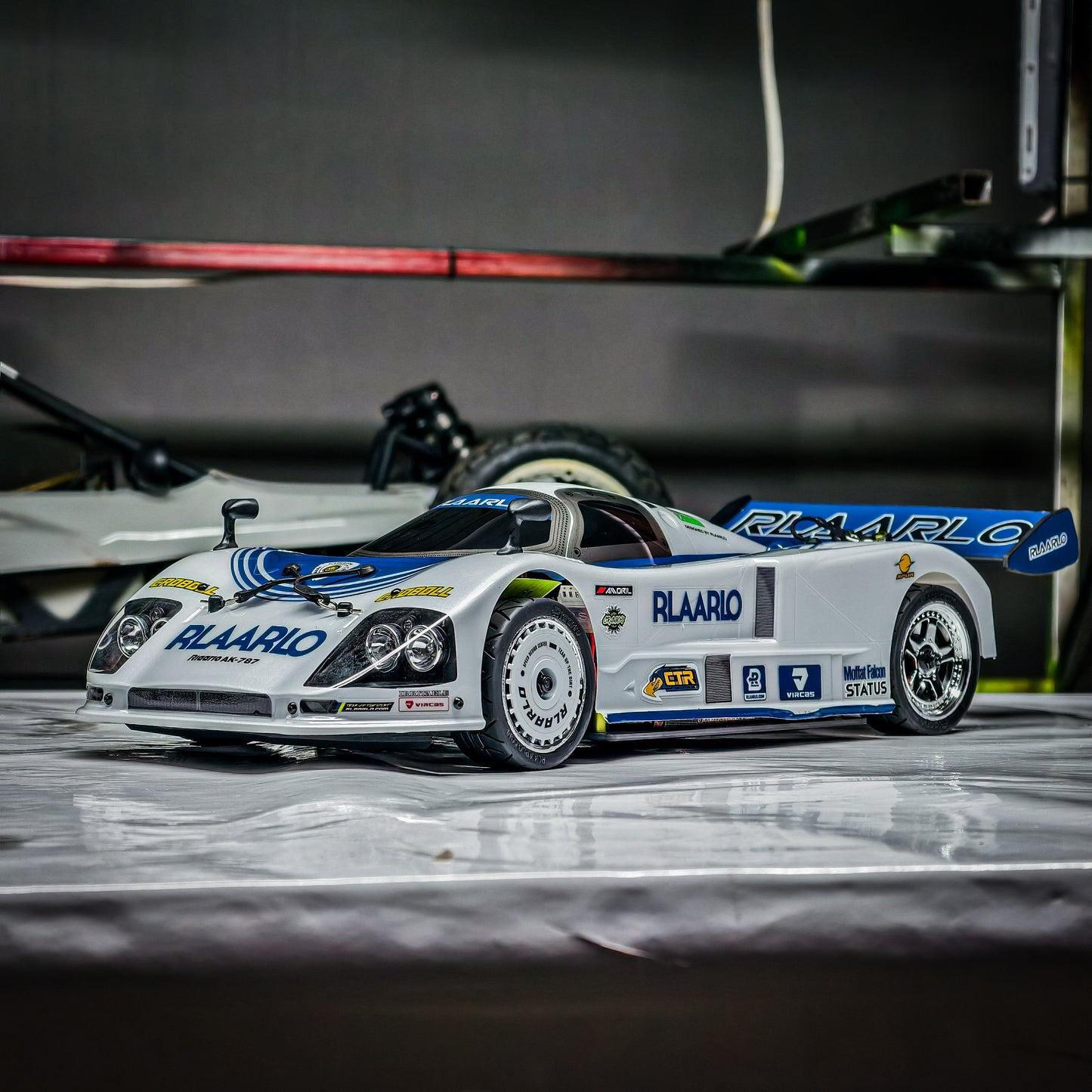 Rlaarlo 1/10 AK-787 Dual Motor RTR Standon – High-Speed On-Road Racing Car