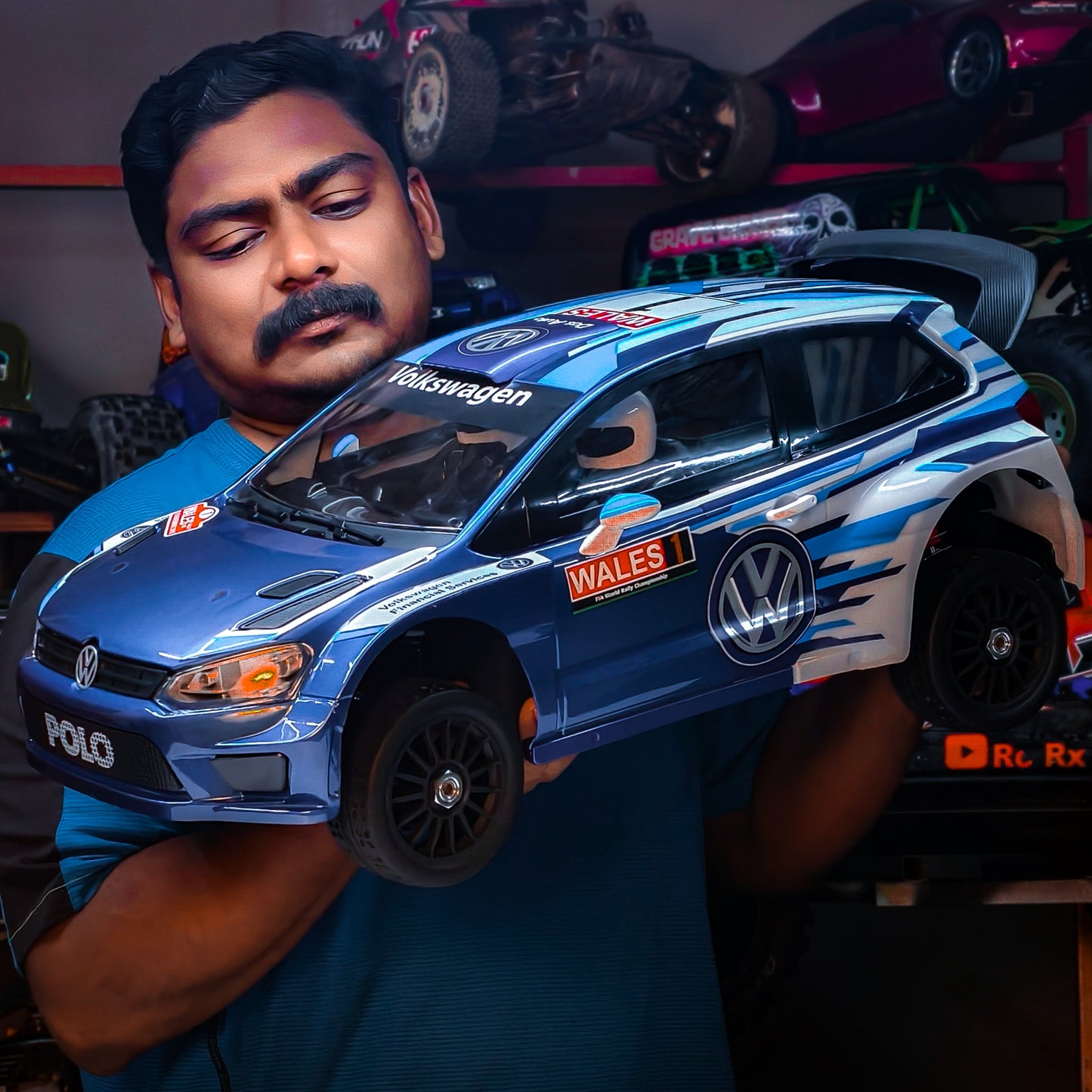 MJX Hyper Go 7304 1/7 Volkswagen Polo R WRC Brushless RC Rally Car