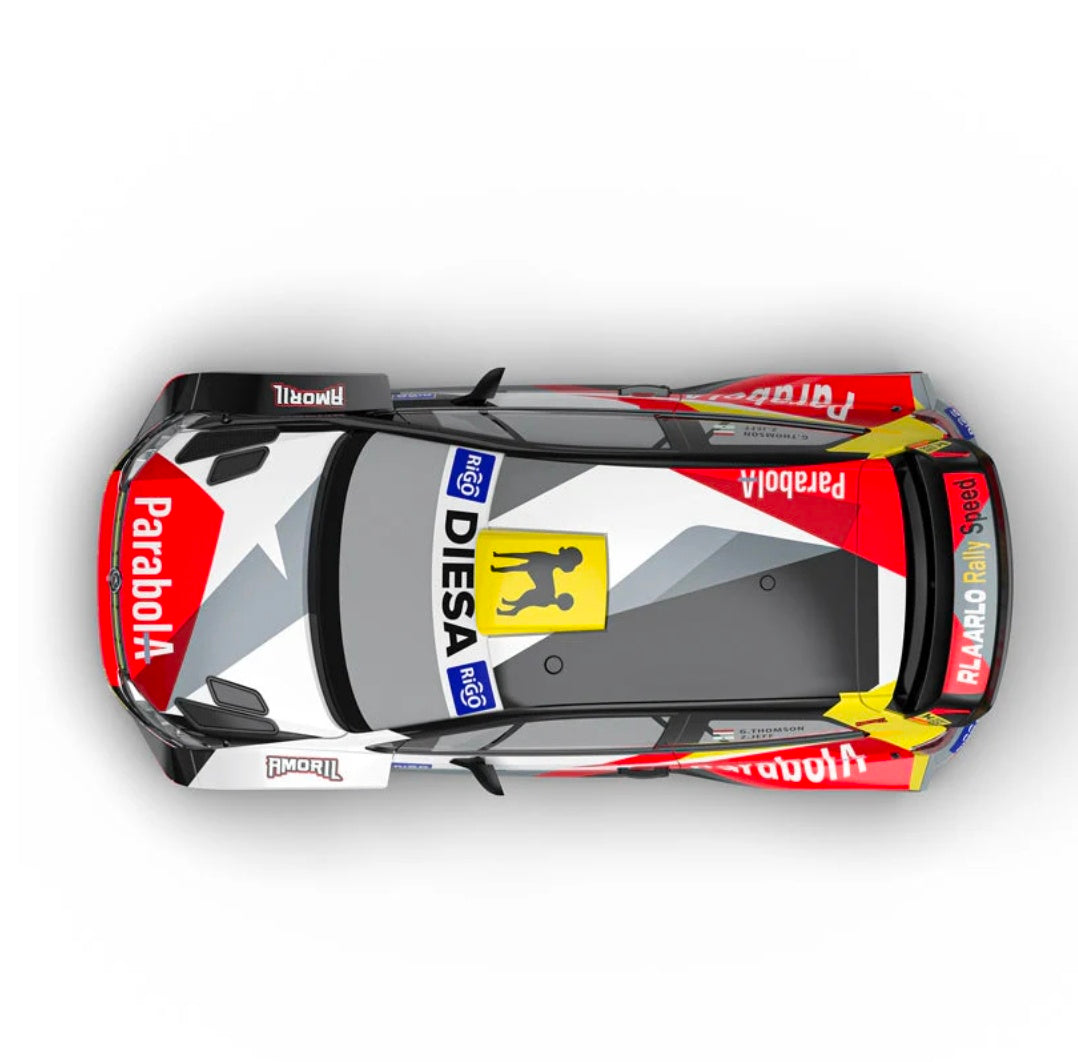 Rlaarlo XTS P12 Brushless 1:12 Scale 4WD Rally Car – Red (3S LiPo Version) | High-Speed RC Performance Car